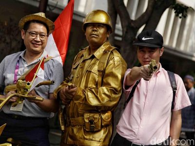 Serunya Kontingen Asian Games Wisata di Kota Tua