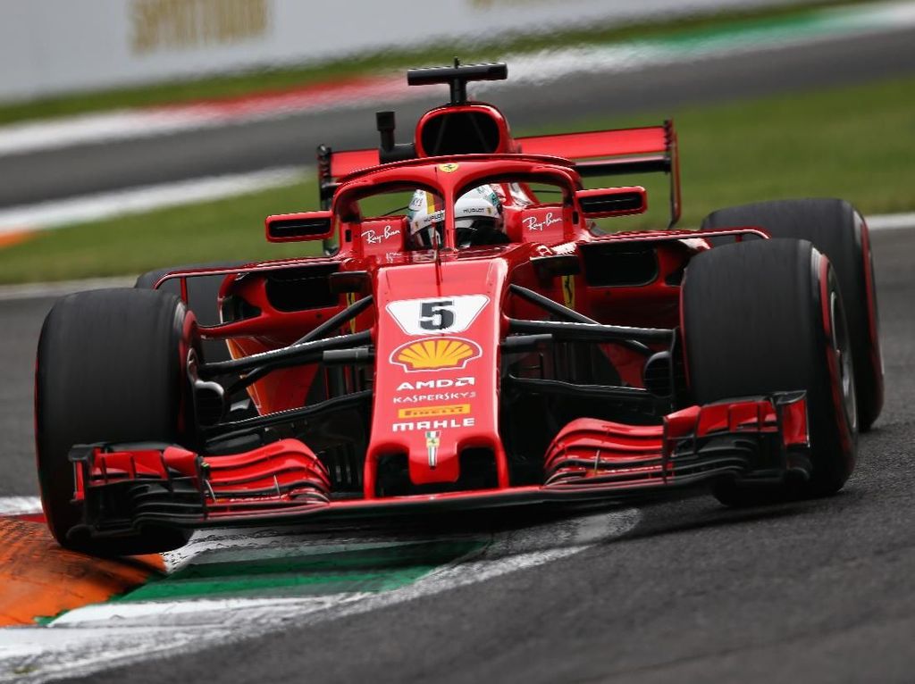 Vettel Tercepat di Sesi Latihan Bebas Kedua GP Italia Vettel Tercepat di Sesi Latihan Bebas Kedua GP Italia