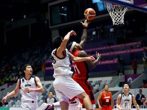 Basket Putra Indonesia Dikalahkan Jepang