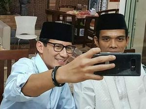 Guyon Cawapres yang Tertukar Saat Sandiaga-Ustaz Somad Bertemu