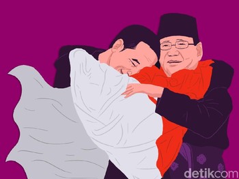 Kisah di Balik Pelukan Jokowi-Prabowo