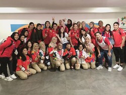 Demi Lihat Tanding Voli Putri, Ayu Ting Ting Izin Absen Syuting