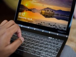 Lenovo Pamer Laptop Pertama di Dunia dengan Dua Layar