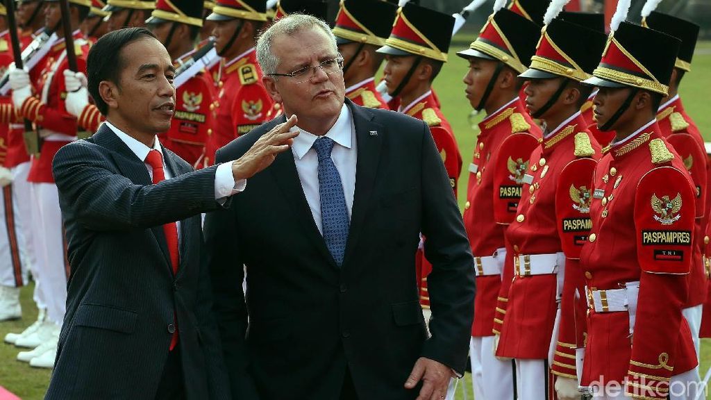 Presiden Jokowi Terima PM Australia Scott Morrison Presiden Jokowi Terima PM Australia Scott Morrison
