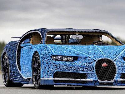 Hebat, Mobil Lego Ini Bisa Dikendarai