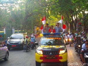 Rindi, Peraih Emas Panjat Tebing asal Probolinggo Diarak Keliling Kota