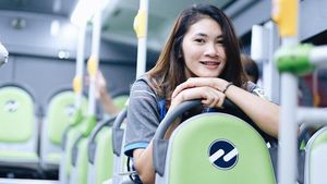 Foto: Senyum Manis Jagoan Voli Thailand Saat Pergi Liburan