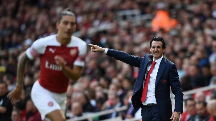Arsenal tengah dalam tren oke selalu menang 9 laga beruntun, tapi Unai Emery belum puas (Clive Mason/Getty Images) Arsenal tengah dalam tren oke selalu menang 9 laga beruntun, tapi Unai Emery belum puas (Clive Mason/Getty Images)