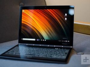 Wujud Keren Laptop Lenovo Pakai Layar Ganda