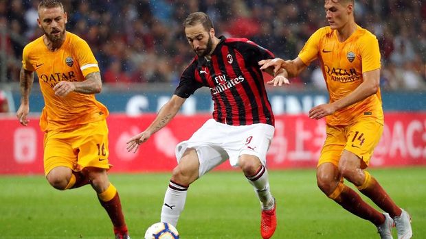 Gonzalo Higuain merupakan pemain dengan gaji tertinggi kedua di Liga Italia Serie A setelah Cristiano Ronaldo. (