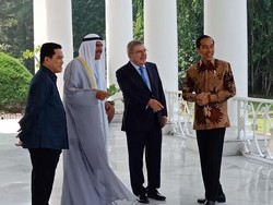 Bareng Erick Thohir, Jokowi Sambut Presiden IOC dan OCA di Bogor