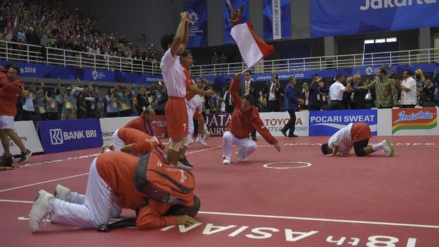 Total ada 24 atlet putra dan putri sepak takraw Indonesia yang meraih medali di Asian Games 2018.