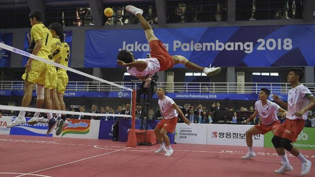 Tim pelatih takraw di Asian Games 2018