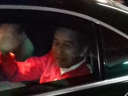 Hanya 40 Menit, Jokowi Tinggalkan Lokasi Rakornas PDIP