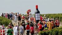 Asyiknya Lari Marathon Sambil Cicip Wine, Keju, Es Krim dan Tiram