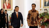 Momen Manusia Rp 570 Triliun Bertemu Jokowi di Istana Bogor