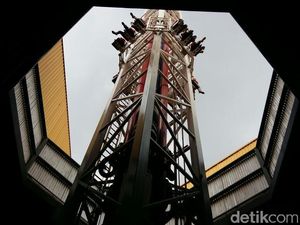Wahana Pemburu Badai di Trans Studio yang Bikin Deg-degan