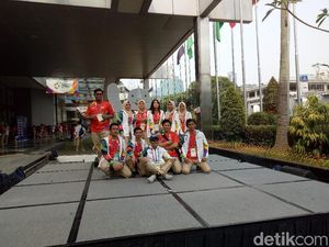 Asian Games 2018 Bakal Berakhir, Saatnya Para Relawan Berpisah