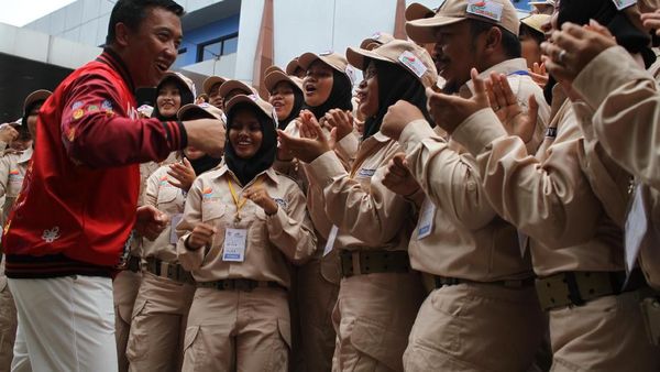 Pengukuhan Peserta Kirab Pemuda 2018