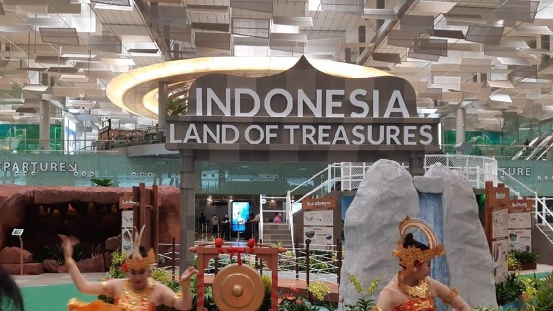 Promosi Wonderful Indonesia di Bandara Changi (dok. Kemenpar) Promosi Wonderful Indonesia di Bandara Changi (dok. Kemenpar)