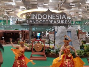 Wonderful Indonesia Tebar Pesona di Terminal 3 Bandara Changi