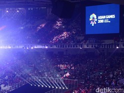 Aksi Pencak Silat Awali Rangkaian Penutupan Asian Games 2018