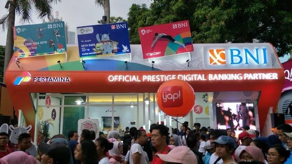 BNI Warnai Perhelatan Asian Games 2018