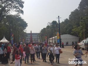 Hari Terakhir Asian Games, Warga Antusias ke Senayan