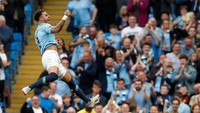 Manchester City punya deretan pemain belakang mahal, salah satunya adalah Kyle Walker. Bek kanan ini dibeli City dengan dana sekitara 47 juta pound dari Tottenham Hotspur. (Foto: REUTERS/Andrew Yates)