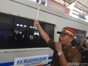 KA Wijaya Kusuma Rute Banyuwangi-Cilacap Diluncurkan