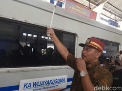 KA Wijaya Kusuma Rute Banyuwangi-Cilacap Diluncurkan