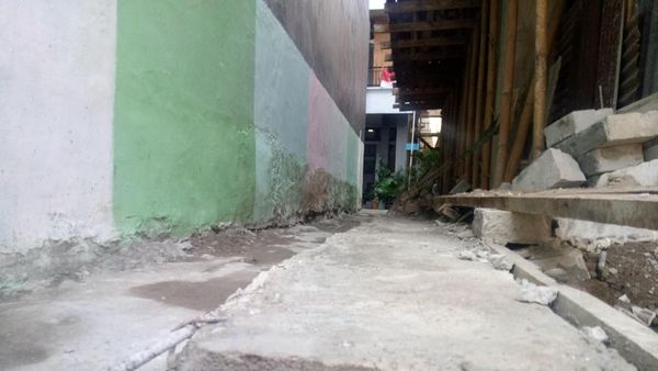 Foto: Ini Jalan Dipersempit yang Antar Pak RW Dibui