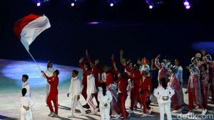 Suasana Kemeriahan di Closing Asian Games 2018