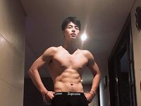 Muscular Asian Guy