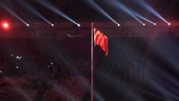 Foto: Pengibaran Bendera China Sebagai Tuan Rumah Asian Games 2022