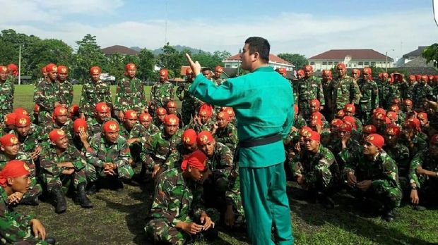 Kim Daeng betah di Indonesia karena kerap menjadi pelatih bela diri yongmoodo.