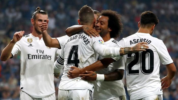 Real Madrid menang besar saat menjamu Leganes (REUTERS/Javier Barbancho) Real Madrid menang besar saat menjamu Leganes (REUTERS/Javier Barbancho)