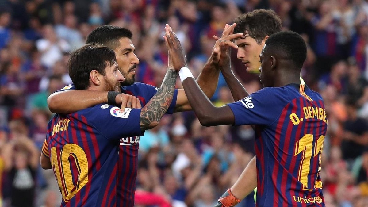 Barcelona mentok di perempatfinal Liga Champions di tiga musim terakhir. (Foto: Albert Gea/REUTERS)