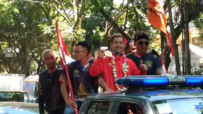 Tiba Di Bandung, Hanifan Disambut Pengurus Ipsi Jabar