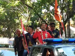 Tiba di Bandung, Hanifan Disambut Pengurus IPSI Jabar