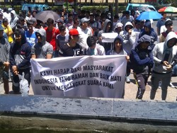 Pencari Suaka Kembali Demo Badan PBB di Makassar