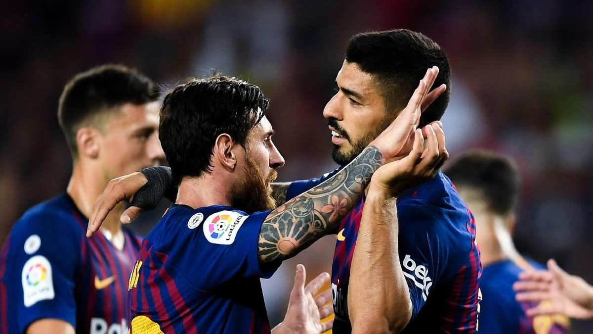 Barcelona melibas Huesca 8-2 di lanjutan Liga Spanyol. (Foto: David Ramos/Getty Images)