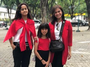 Gaya Nasionalisme Artis Indonesia di Closing Ceremony Asian Games 2018 Gaya Nasionalisme Artis Indonesia di Closing Ceremony Asian Games 2018