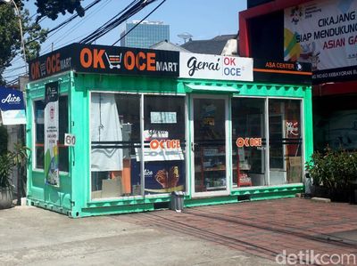 OK OCE Mart Masih Eksis Walau Sepi Pembeli