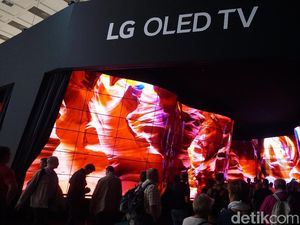 Dibuat Takjub Lorong TV Raksasa LG