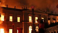 Museum Nasional Brasil Ludes Terbakar