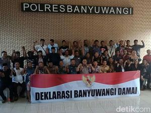 Ini Hasil Mediasi Pro dan Kontra 2019GantiPresiden di Banyuwangi Ini Hasil Mediasi Pro dan Kontra 2019GantiPresiden di Banyuwangi