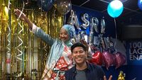 Gaya Terbaru Asri Welas yang Berhijab Setelah Pulang Haji