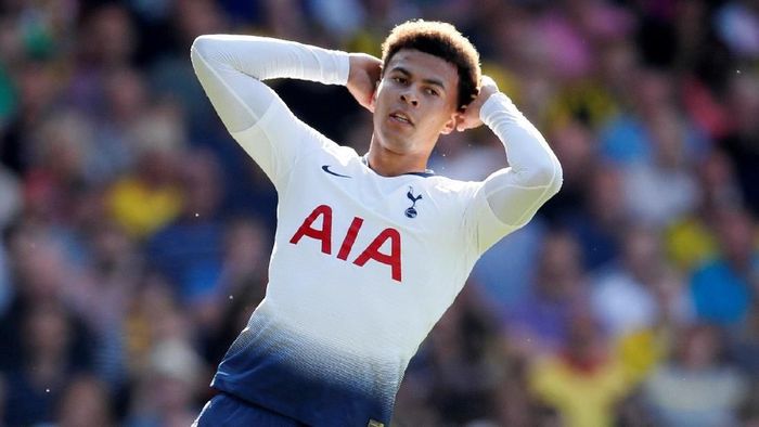 Dele Alli absen dalam beberapa pertandingan terakhir Tottenham Hotspur karena cedera hamstring (Foto: David Klein/Reuters) Dele Alli absen dalam beberapa pertandingan terakhir Tottenham Hotspur karena cedera hamstring (Foto: David Klein/Reuters)