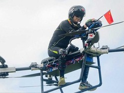 Naik Kendaraan Ini Seperti Kendarai Motor di Langit